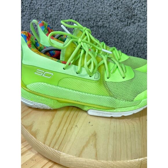 Under Armour Stephen Curry x Sour Patch Kids Basketball Shoes Mens Size 9.5 Lime main image 6
